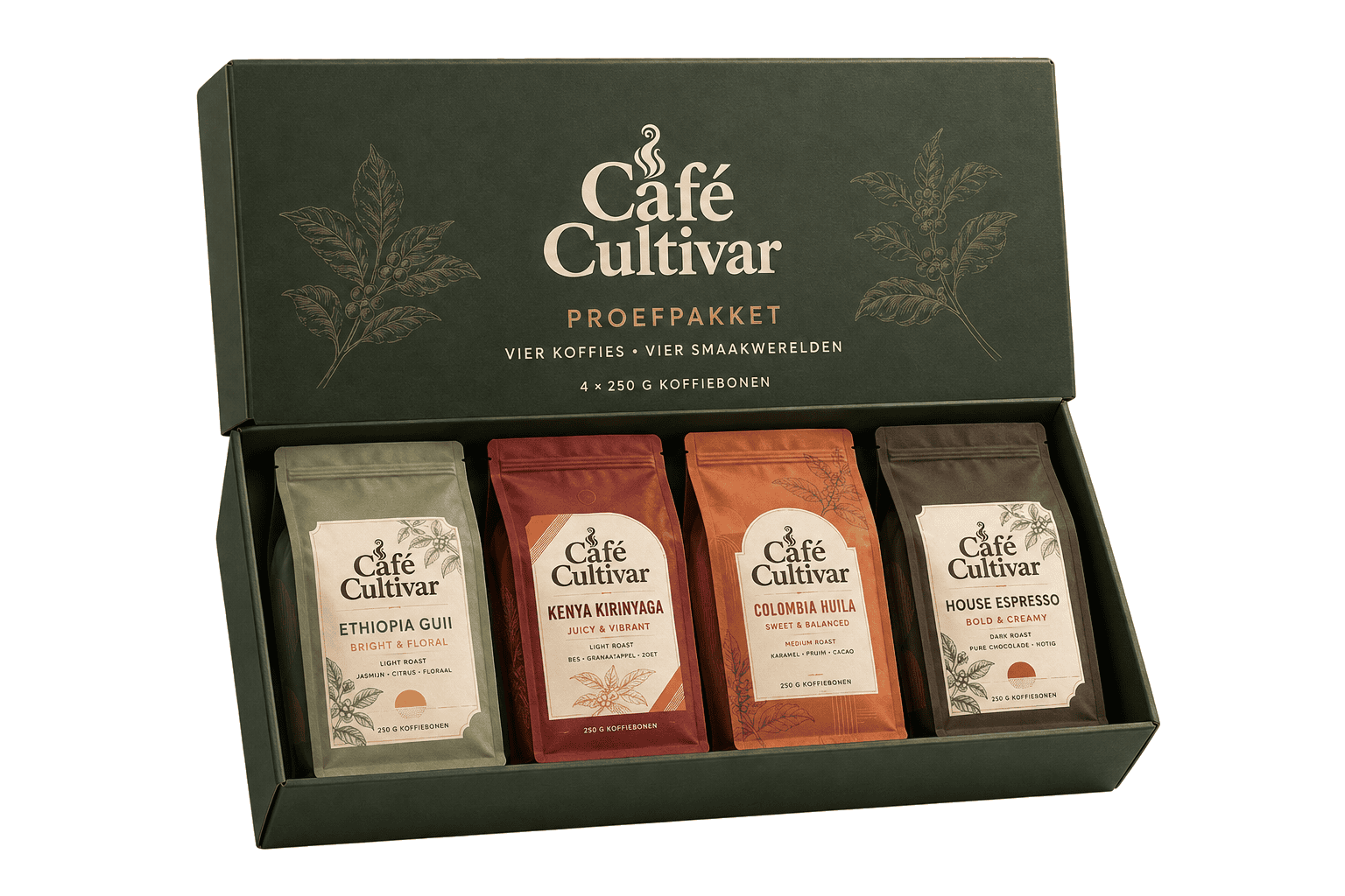 cafe cultivar proefpakket